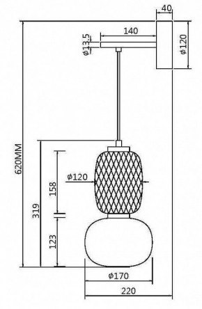 Бра Maytoni Pattern MOD267WL-L18G3K в Надыме - nadym.mebel24.online | фото 4