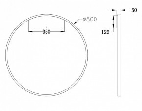 Бра Maytoni Rim MOD058WL-L50BS4K в Надыме - nadym.mebel24.online | фото 3