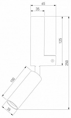 Бра с подсветкой Eurosvet Pitch 40020/1 LED хром в Надыме - nadym.mebel24.online | фото 2