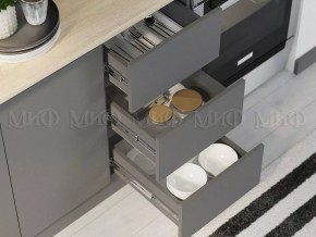 ЧЕЛСИ Кухонный гарнитур 2,0 м (Графит) в Надыме - nadym.mebel24.online | фото 2