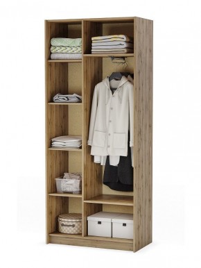 ДАРЬЯ Шкаф (Крафт серый/Крафт белый) гостиная в Надыме - nadym.mebel24.online | фото 4