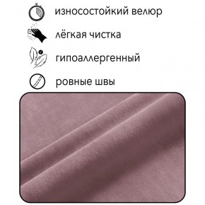 Диван Горизонт Д2-ВР (велюр розовый) 1200 в Надыме - nadym.mebel24.online | фото 4
