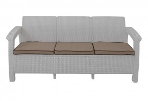 Диван Yalta Premium Sofa 3 Set (Ялта) белый (+подушки под спину) в Надыме - nadym.mebel24.online | фото 2