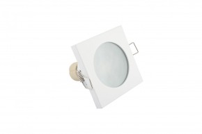 DK3014-WH Встраиваемый светильник влагозащ., IP 44, 50 Вт, GU10, белый, алюминий в Надыме - nadym.mebel24.online | фото 4