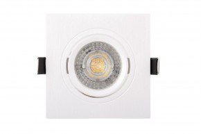 DK3021-WH Встраиваемый светильник, IP 20, 10 Вт, GU5.3, LED, белый, пластик в Надыме - nadym.mebel24.online | фото 1