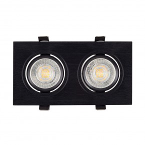 DK3022-BK Встраиваемый светильник, IP 20, 10 Вт, GU5.3, LED, черный, пластик в Надыме - nadym.mebel24.online | фото 2