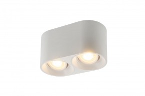 DK3036-WH Светильник накладной IP 20, 10 Вт, GU5.3, LED, белый, пластик в Надыме - nadym.mebel24.online | фото 1