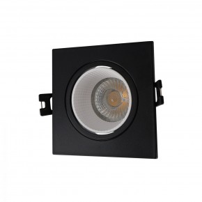 DK3071-BK+WH Встраиваемый светильник, IP 20, 10 Вт, GU5.3, LED, черный/белый, пластик в Надыме - nadym.mebel24.online | фото