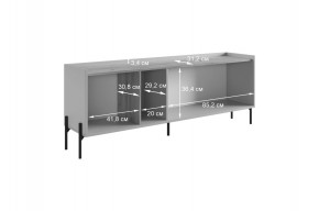 ДОМИНИКА Гостиная (модульная) кашемир/дуб крафт золотой в Надыме - nadym.mebel24.online | фото 3