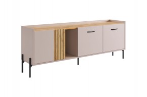 ДОМИНИКА Гостиная (модульная) кашемир/дуб крафт золотой в Надыме - nadym.mebel24.online | фото 8