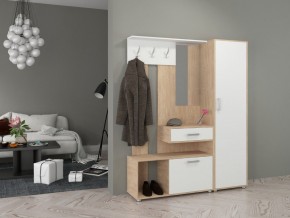ЭНТЕР 1 Прихожая (модульная) дуб сонома/белый в Надыме - nadym.mebel24.online | фото