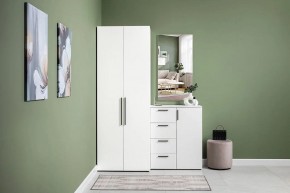 ЭЙР прихожая (модульная) Белый Шагрень в Надыме - nadym.mebel24.online | фото 26