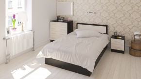 Фиеста Кровать 1200, цвет венге/дуб лоредо, ШхГхВ 123,5х203,5х80 см., сп.м. 1200х2000 мм., без матраса, основание есть в Надыме - nadym.mebel24.online | фото 5