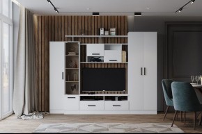 Гостиная Оскар-5 Белый в Надыме - nadym.mebel24.online | фото