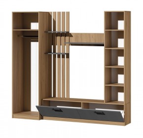 Гостиная Юджи (Дуб Крафт золотой/Графит) в Надыме - nadym.mebel24.online | фото 3