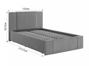 ХЛОЯ Кровать 1200 каркас в Надыме - nadym.mebel24.online | фото 3