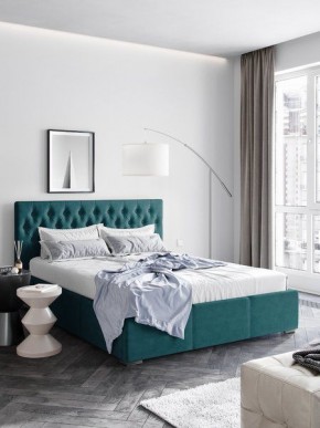 Интерьерная Кровать Октавия Бирюзовый 1600х2000 в Надыме - nadym.mebel24.online | фото 1