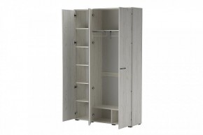 ИТАЛИЯ ШК-1300 Шкаф 3дв с зеркалом (дуб крафт белый) в Надыме - nadym.mebel24.online | фото 2