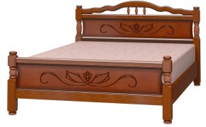 КАРИНА-5 Кровать из массива 1400 в Надыме - nadym.mebel24.online | фото 2