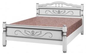 КАРИНА-5 Кровать из массива 1400 в Надыме - nadym.mebel24.online | фото 3