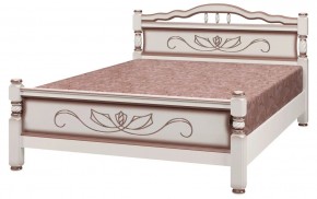 КАРИНА-5 Кровать из массива 1400 в Надыме - nadym.mebel24.online | фото 4