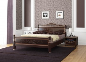 КАРИНА-5 Кровать из массива 1400 в Надыме - nadym.mebel24.online | фото 9