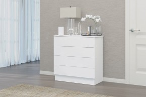 Комод Фаворит-3 (Белый текстурный) в Надыме - nadym.mebel24.online | фото