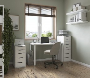 Комод Ингар белый с пятью выдвижными ящиками в Надыме - nadym.mebel24.online | фото 4