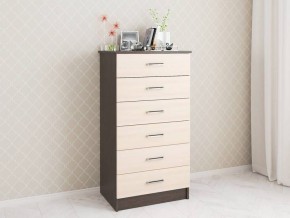 Комод Катрин-4 венге/дуб молочный в Надыме - nadym.mebel24.online | фото