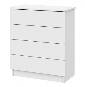 Комод КМ 1 (Серия 2) Белый текстурный в Надыме - nadym.mebel24.online | фото 3