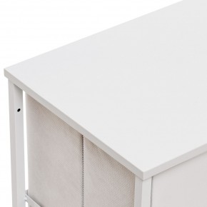 Комод Leset Линкс 4 ящ. (к/з), Каркас Белый, ящики Белые в Надыме - nadym.mebel24.online | фото 6