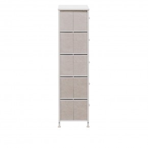 Комод Leset Линкс 5 ящ. (к/з), Каркас Белый, ящики Белые в Надыме - nadym.mebel24.online | фото 5