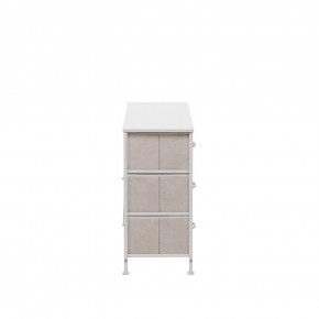 Комод Leset Линкс 6 ящ. (к/з), Каркас Белый, ящики Белые в Надыме - nadym.mebel24.online | фото 4
