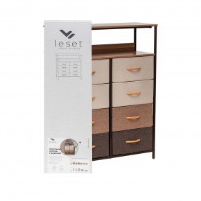 Комод Leset Локи 8 ящ. с полкой в Надыме - nadym.mebel24.online | фото 10