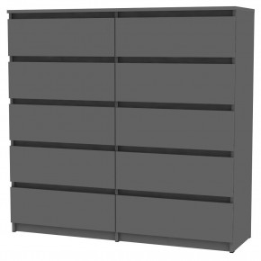 Комод Malta light K155 (Графит) в Надыме - nadym.mebel24.online | фото