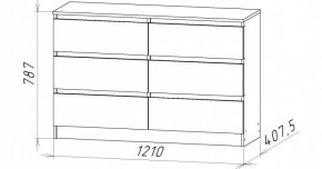 НИЦЦА-7 Комод (НЦ.07) в Надыме - nadym.mebel24.online | фото 3