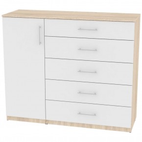 Комод "Калисто (K40)" ручка рейлинг (ДСС-Белый) в Надыме - nadym.mebel24.online | фото