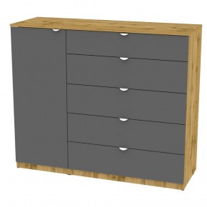 Комод "Калисто (K40)" ручка торцевая (ДВ-Графит) в Надыме - nadym.mebel24.online | фото