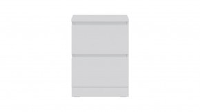 Комод Варма 2 с двумя выдвижными ящиками, цвет белый в Надыме - nadym.mebel24.online | фото 2