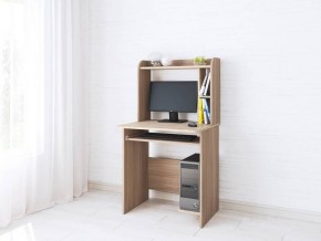 Компьютерный стол Грета-1 ясень шимо/дуб сонома в Надыме - nadym.mebel24.online | фото