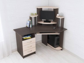 Компьютерный стол Грета-7 венге/дуб молочный в Надыме - nadym.mebel24.online | фото