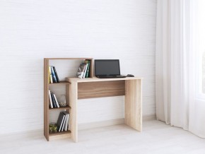 Компьютерный стол Квартет-2 Дуб сонома/Ясень шимо в Надыме - nadym.mebel24.online | фото