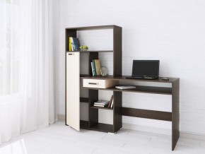 Компьютерный стол Квартет-8 венге/дуб молочный в Надыме - nadym.mebel24.online | фото