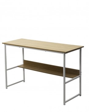 Компьютерный стол LUCIA H475 Дуб натуральный / белый каркас M-city в Надыме - nadym.mebel24.online | фото 2