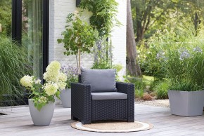 Комплект кресел Калифорния (California chair) графит в Надыме - nadym.mebel24.online | фото 1