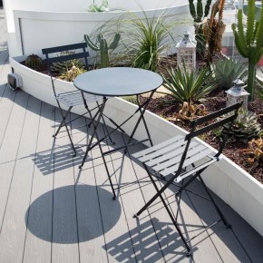 Комплект садовой мебели OTS-001R (стол + 2 стула) металл в Надыме - nadym.mebel24.online | фото 2