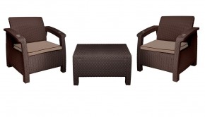 Комплект уличной мебели Yalta Premium Terrace Set (Ялта) шоколадый (+подушки под спину) в Надыме - nadym.mebel24.online | фото 8