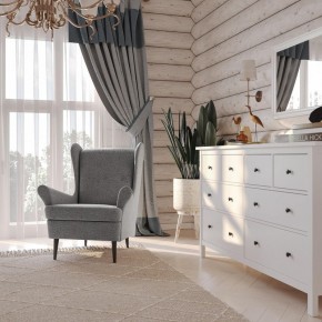 Кресло для отдыха Вало серый, ткань рогожка в Надыме - nadym.mebel24.online | фото 2