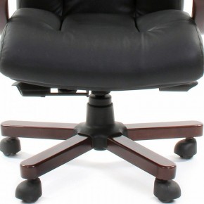 Кресло для руководителя Chairman 421 черный/орех темный, черный в Надыме - nadym.mebel24.online | фото 4