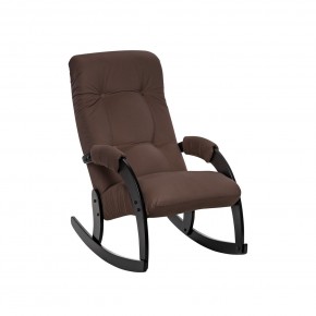 Кресло-качалка Модель 67 Венге, ткань V 26 в Надыме - nadym.mebel24.online | фото 1